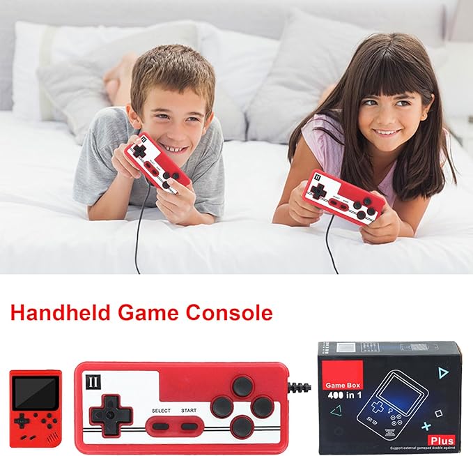 Tinytendo Handheld Console - 400 Classic Games