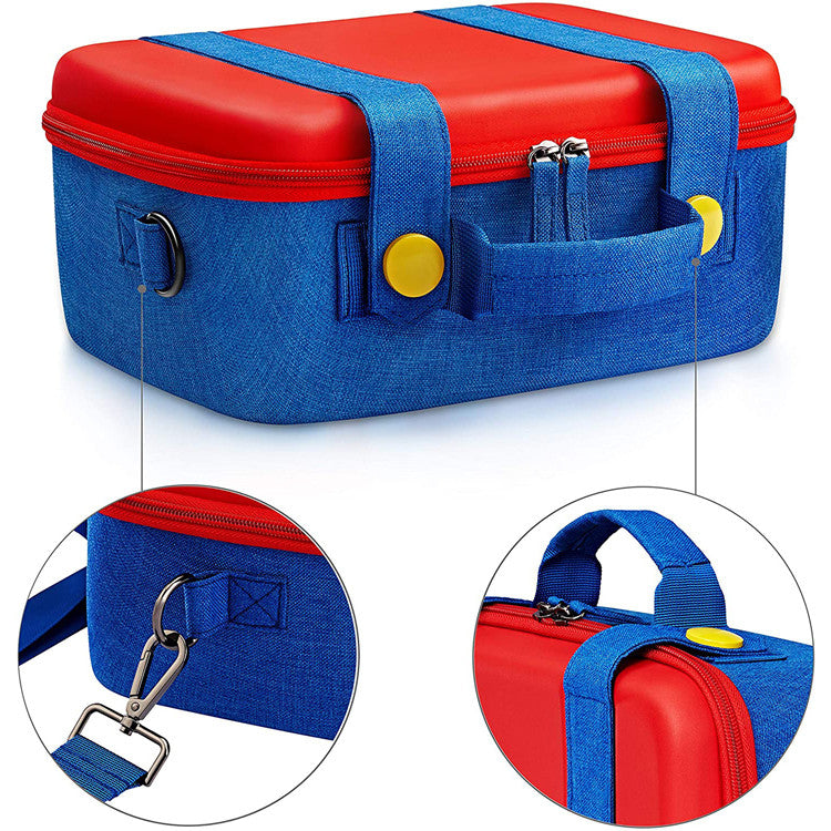 Portable Red Game Console Storage Bag