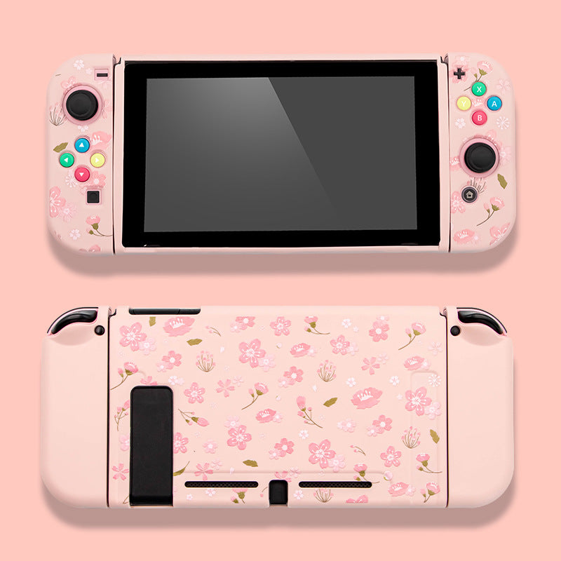 Liquid Silicone Theme Game Console Protective Color Case Accessories